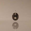 Moonstone Labradorite Charm in Silver