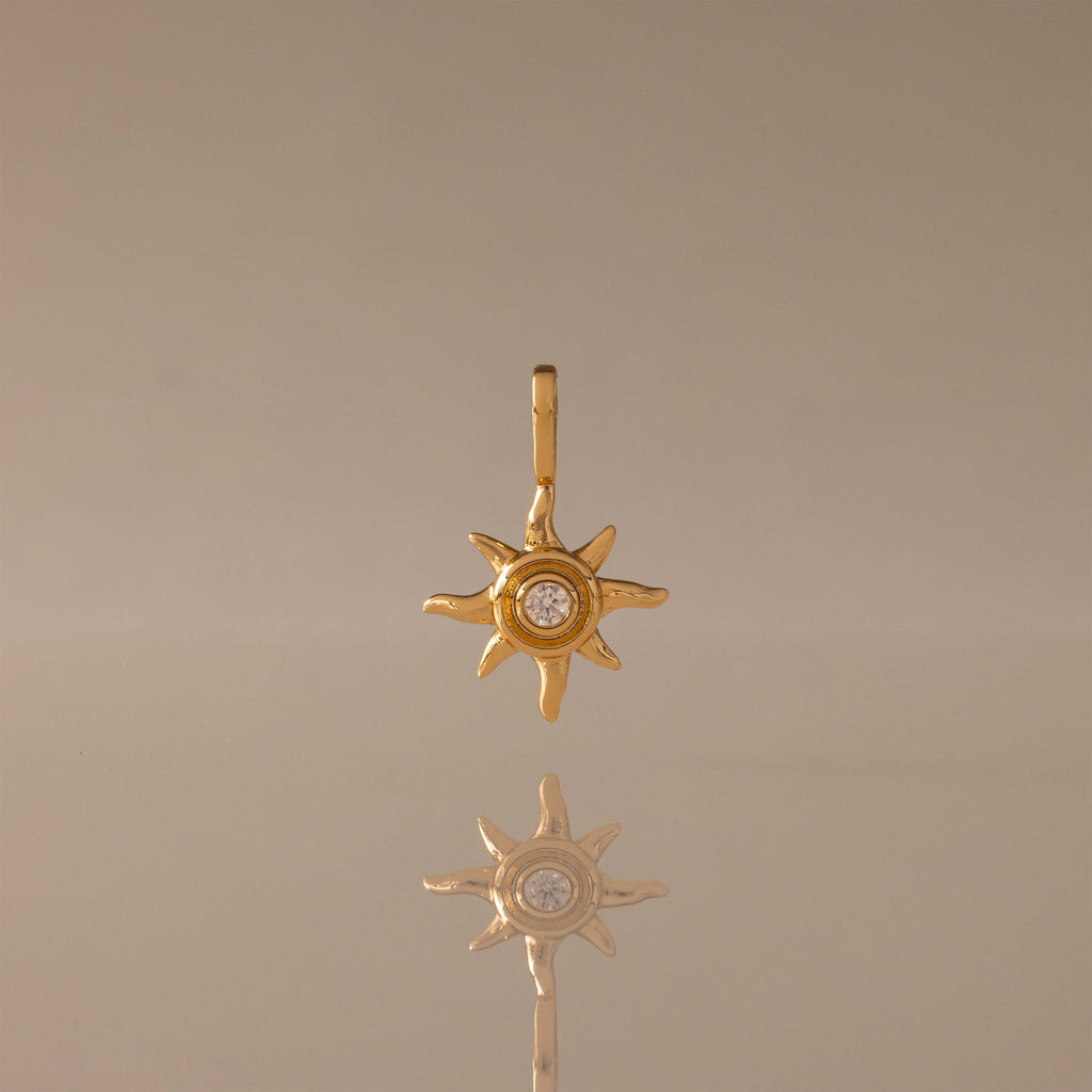 Mystic Diamond Sun Charm