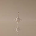 Mystic Diamond Sun Charm in Silver