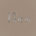 Inside Out Diamond Hoops Set in Silver
