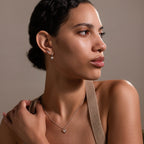 Shark Tooth Jewelry Set in Silver