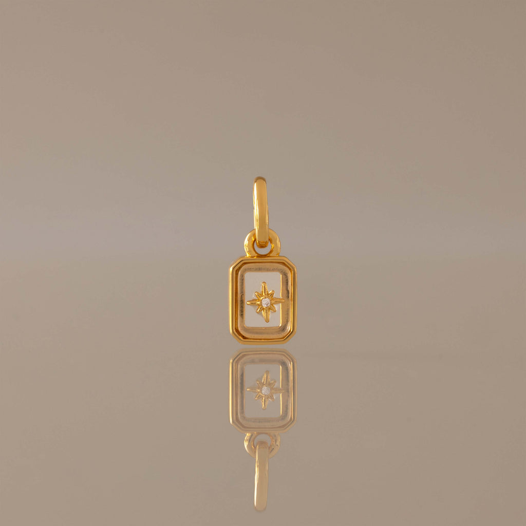 North Star Diamond Charm
