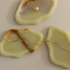 Green Onyx Cloud Jewelry Dish