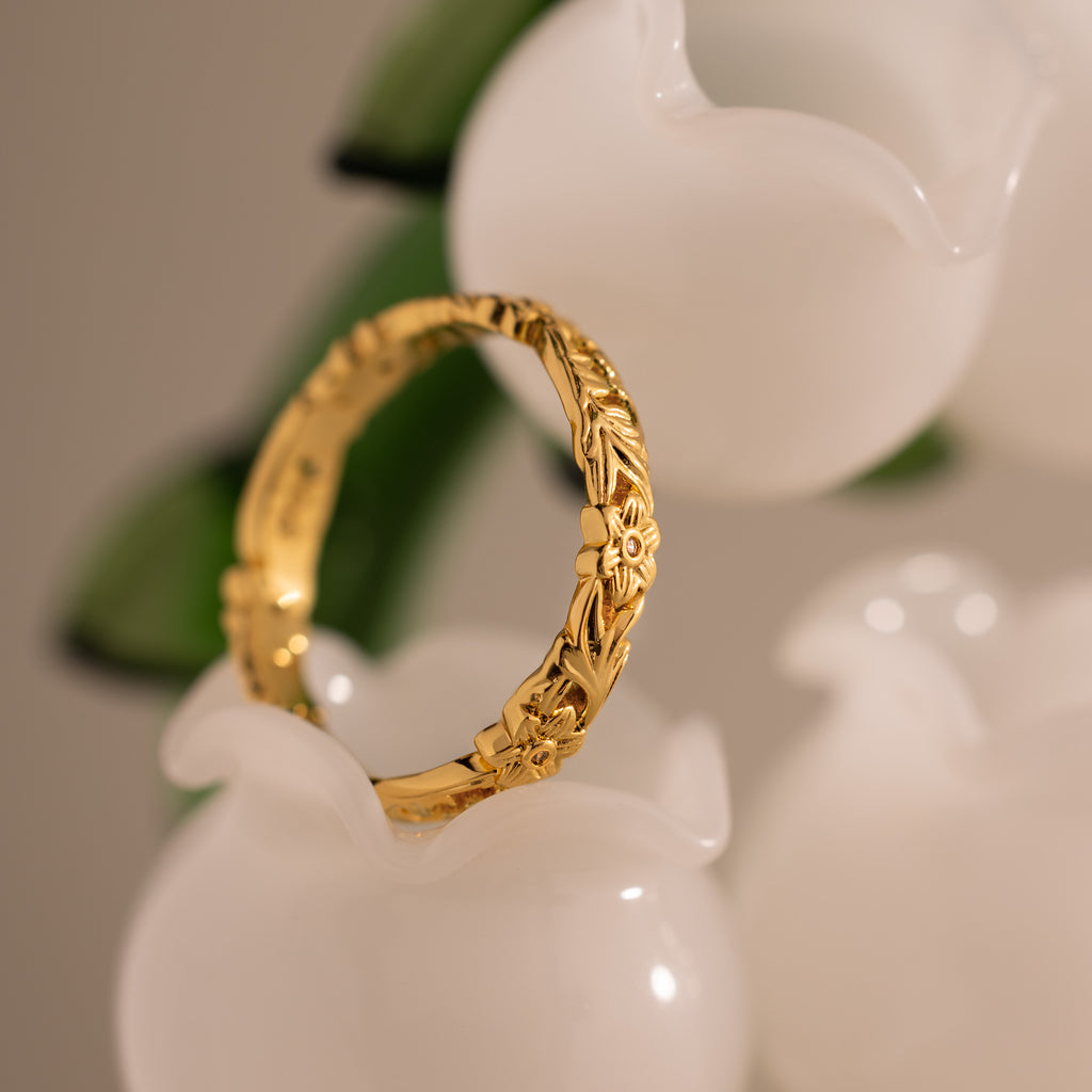 Vintage Flower Petal Band