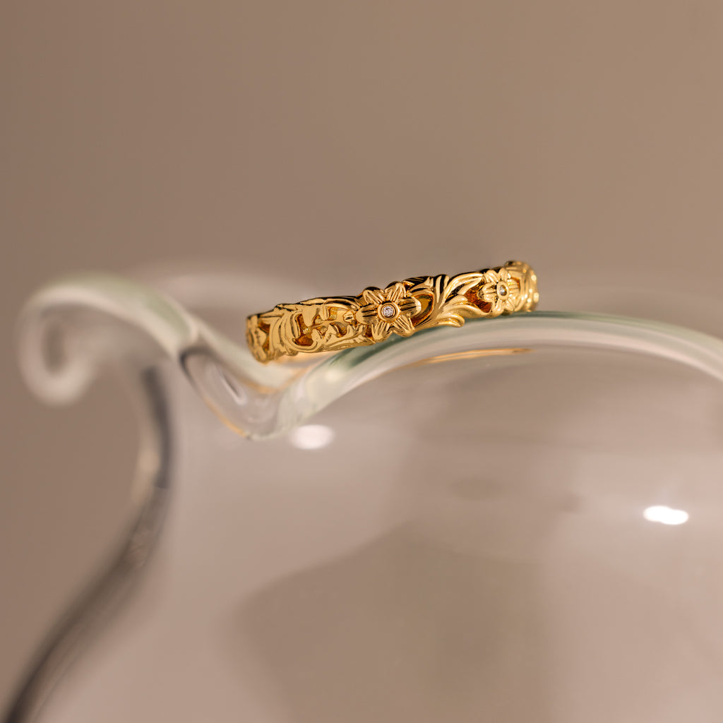Vintage Flower Petal Band