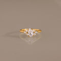 Diamond Petal Ring