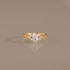 Diamond Petal Ring