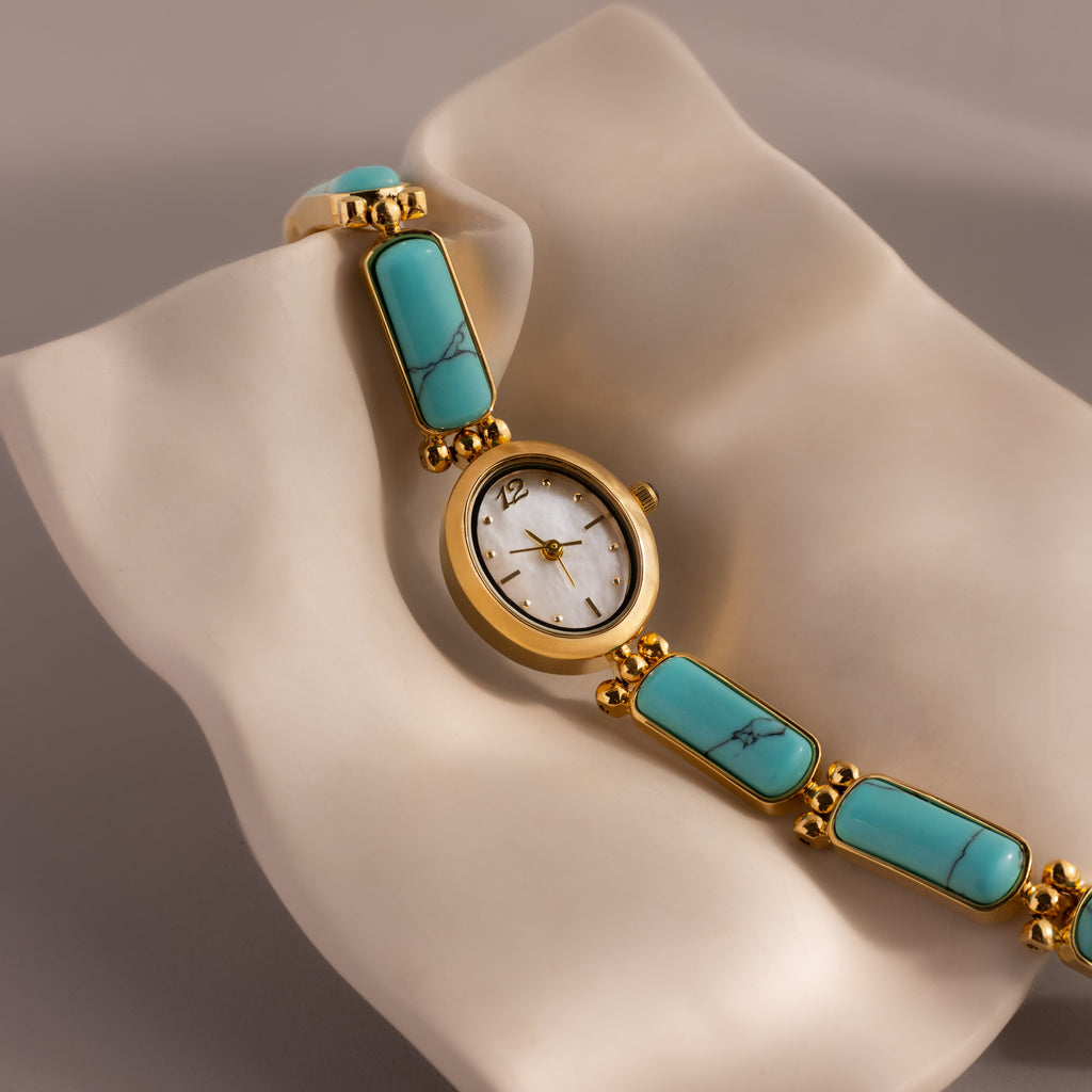 Turquoise Band Timepiece
