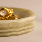 Green Onyx Jewelry Dish