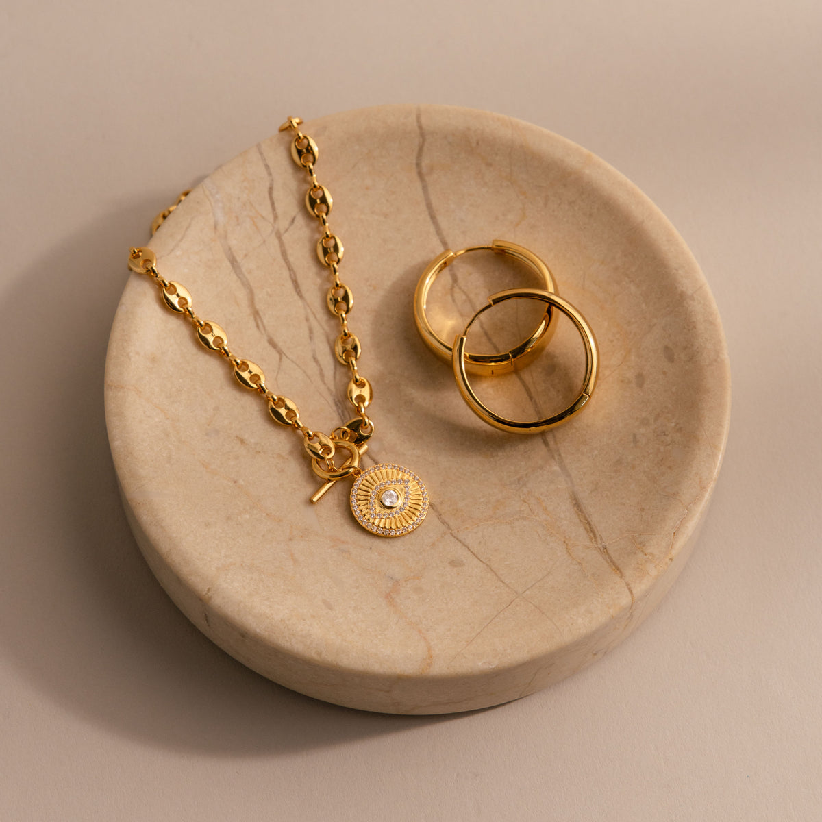 Natural Stone Jewelry Dish