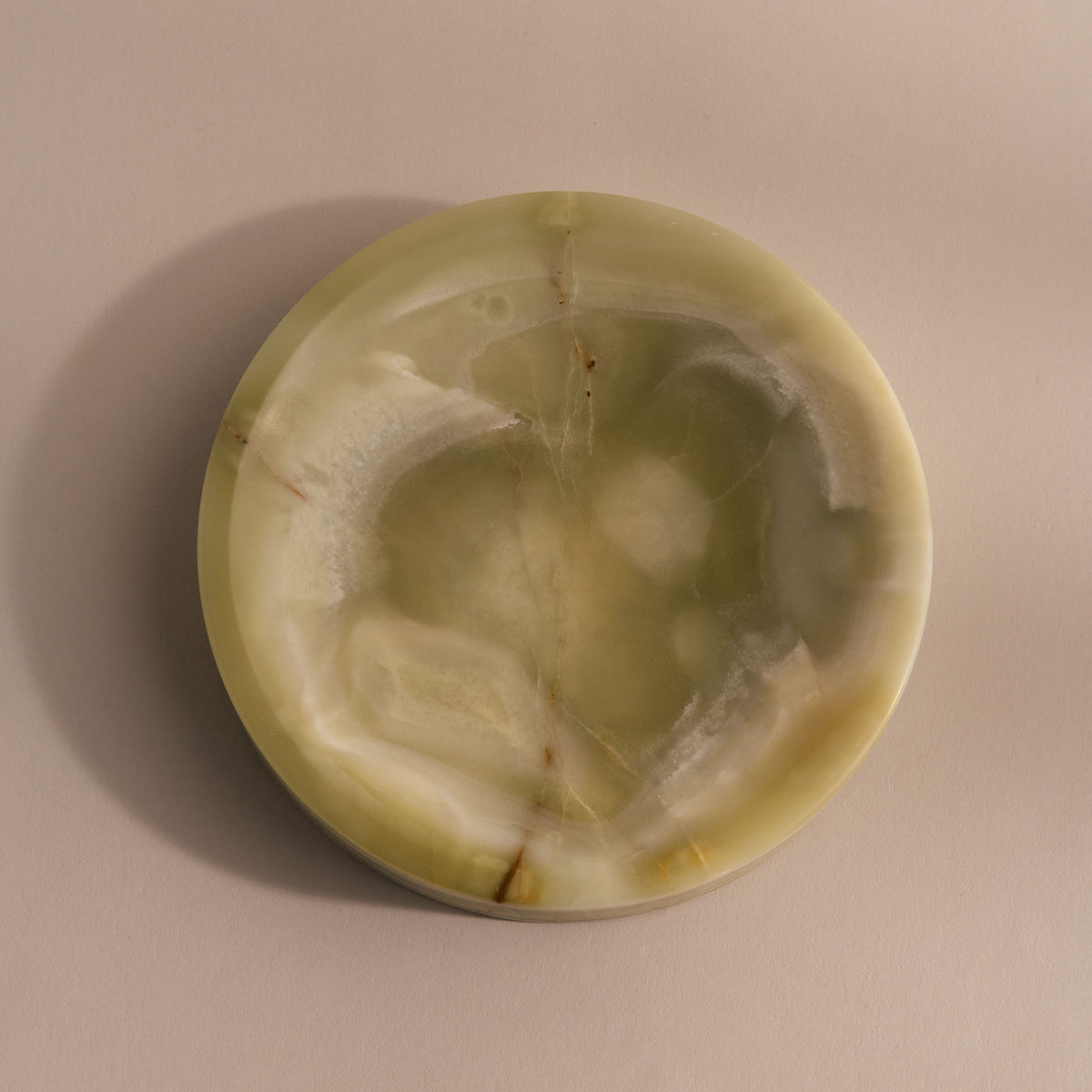 Green Onyx Jewelry Dish