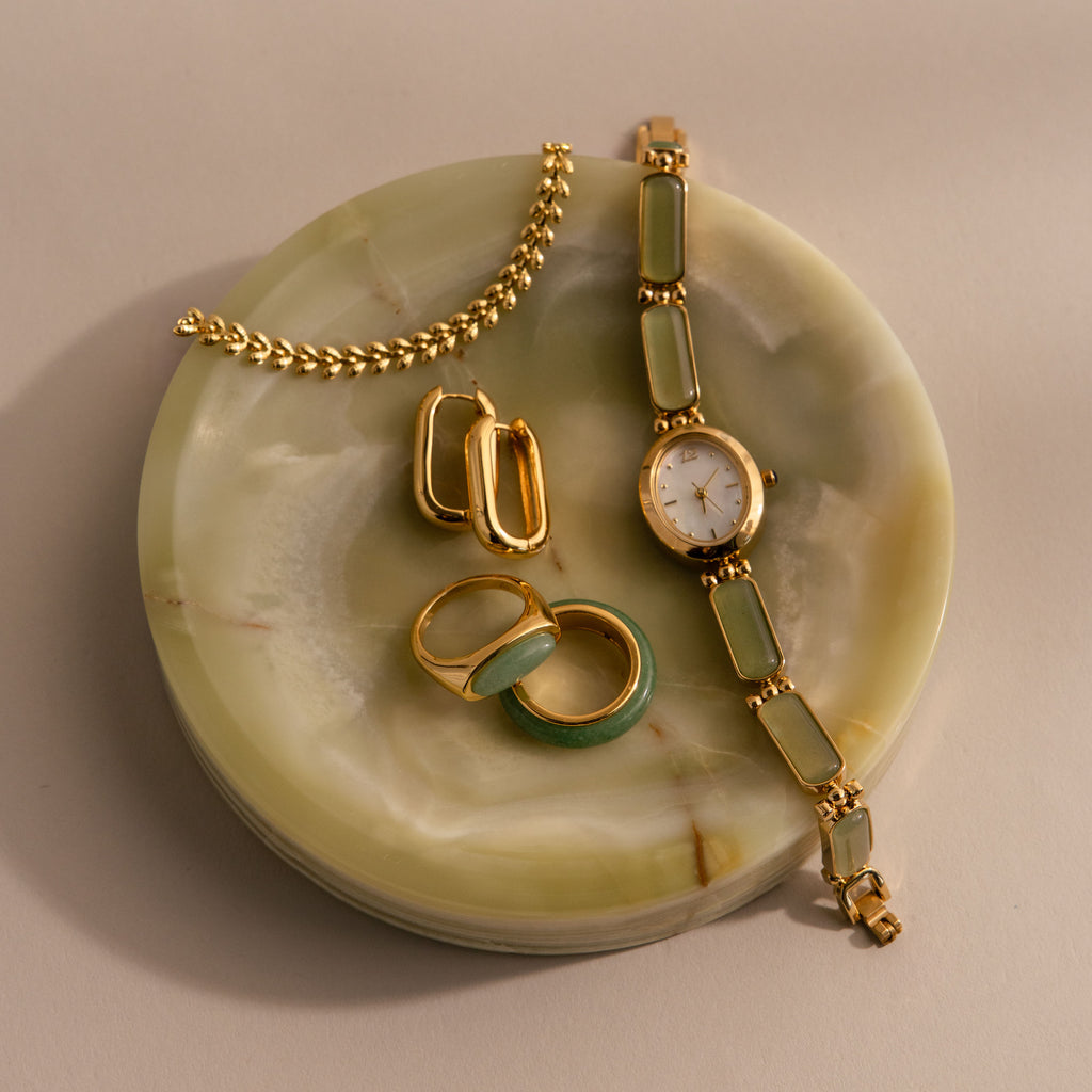 Natural Stone Jewelry Dish