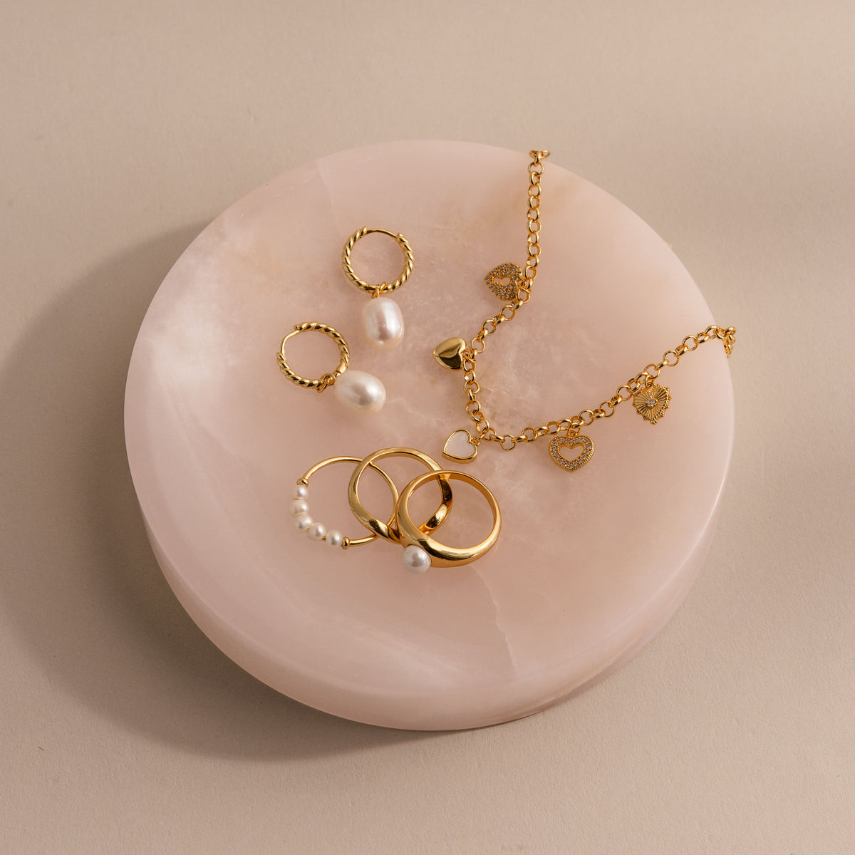 Natural Stone Jewelry Dish