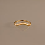Wave Contour Ring