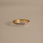 Lace Eternity Alexandrite Ring