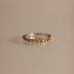 Lace Eternity Topaz Ring