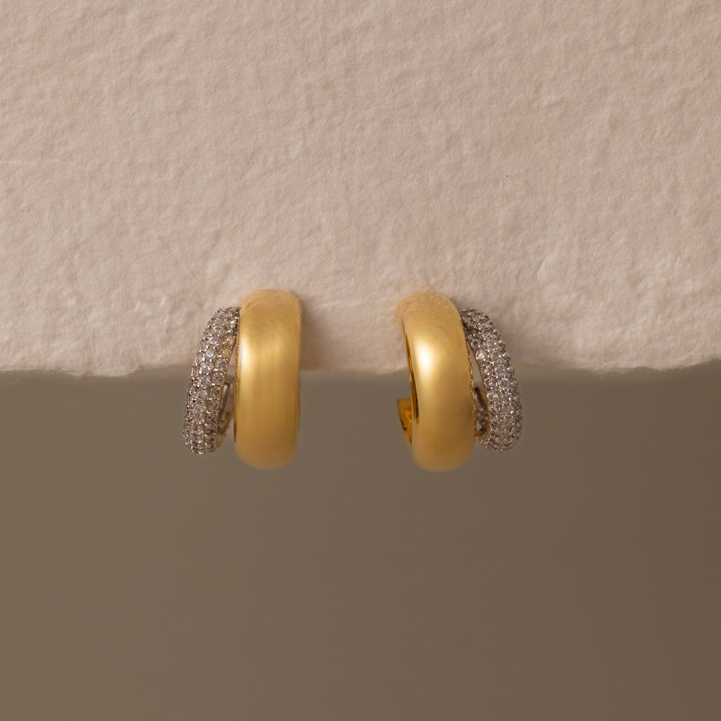 Duo Pave Dome Studs
