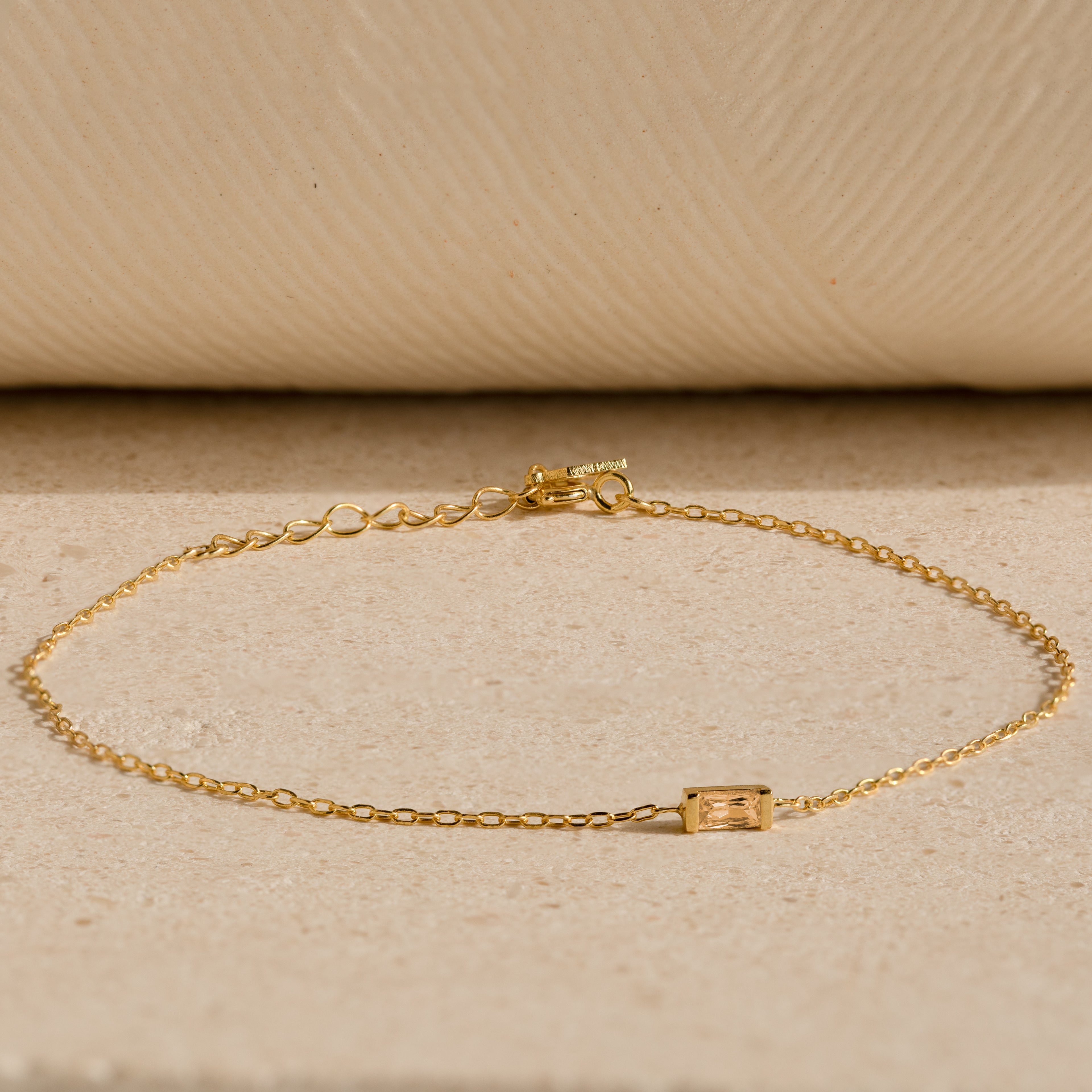 Baguette Topaz Bracelet