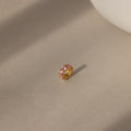 Infinity Pink Tourmaline Charm
