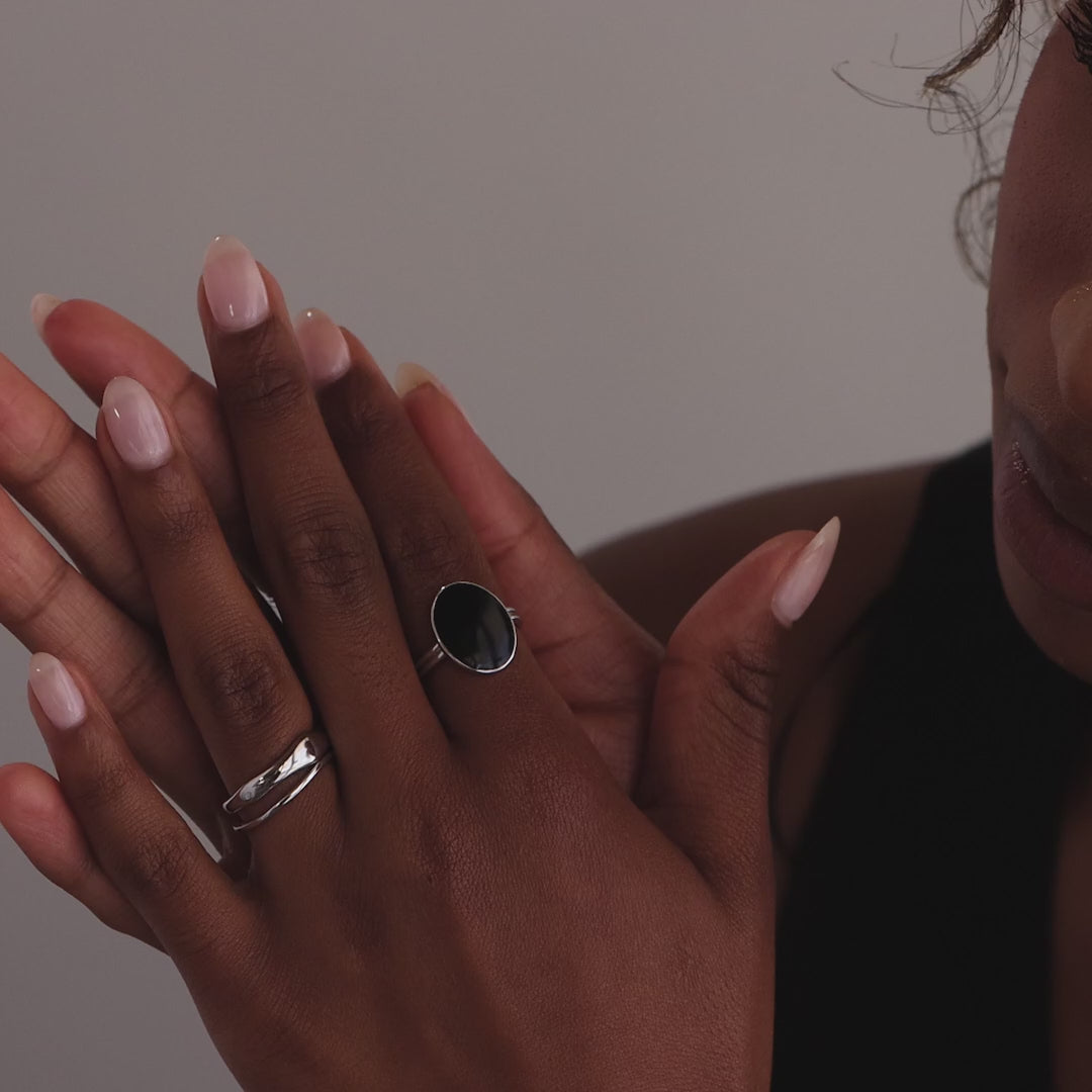 Midnight Hour Onyx Ring