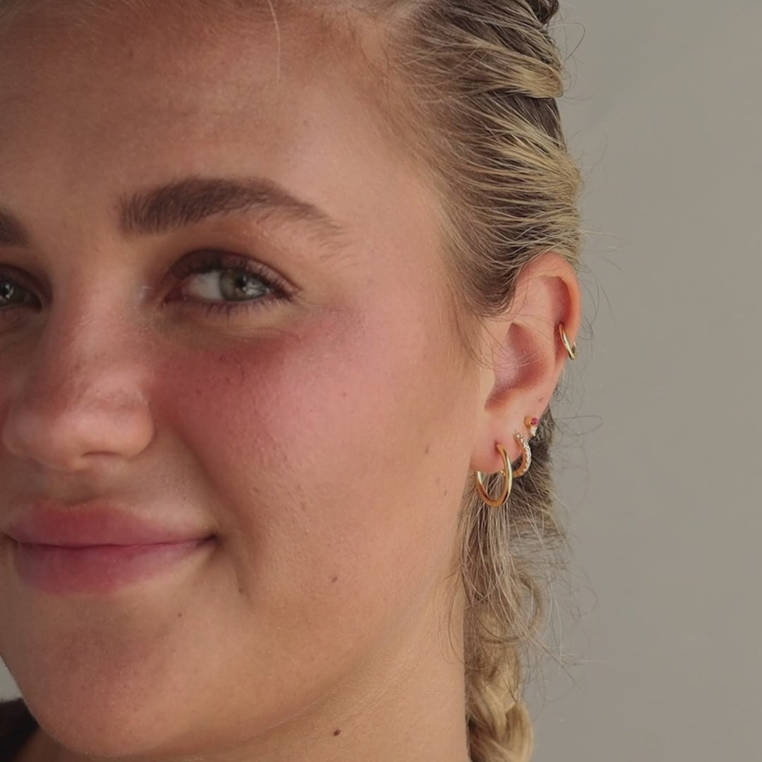 Diamond Marquise Birthstone Studs