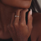 Ann Skinny Name Ring