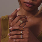 Wave Contour Ring