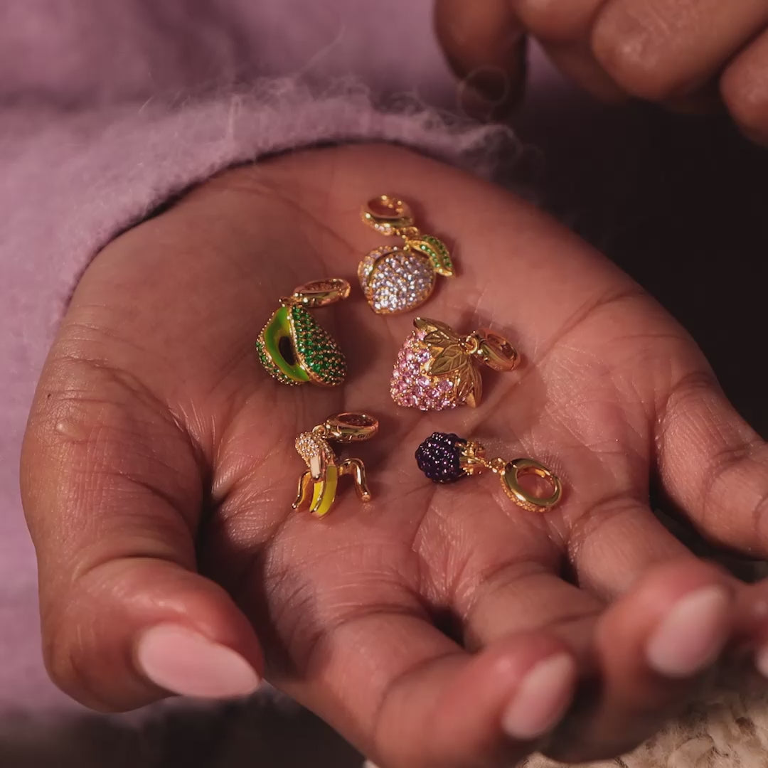 Birthstone Fruit Charm