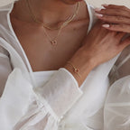 Interlocking Birthstone Necklace