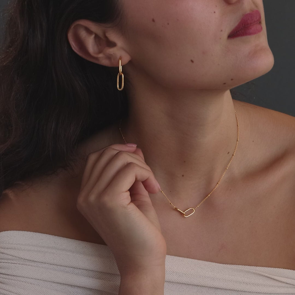 Collier Diamant Marquise