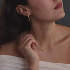 Collier Diamant Marquise