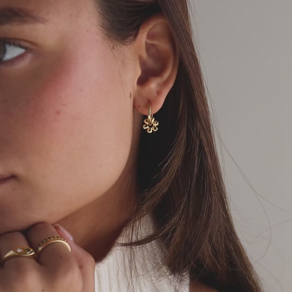 Dangling Blossom Huggies