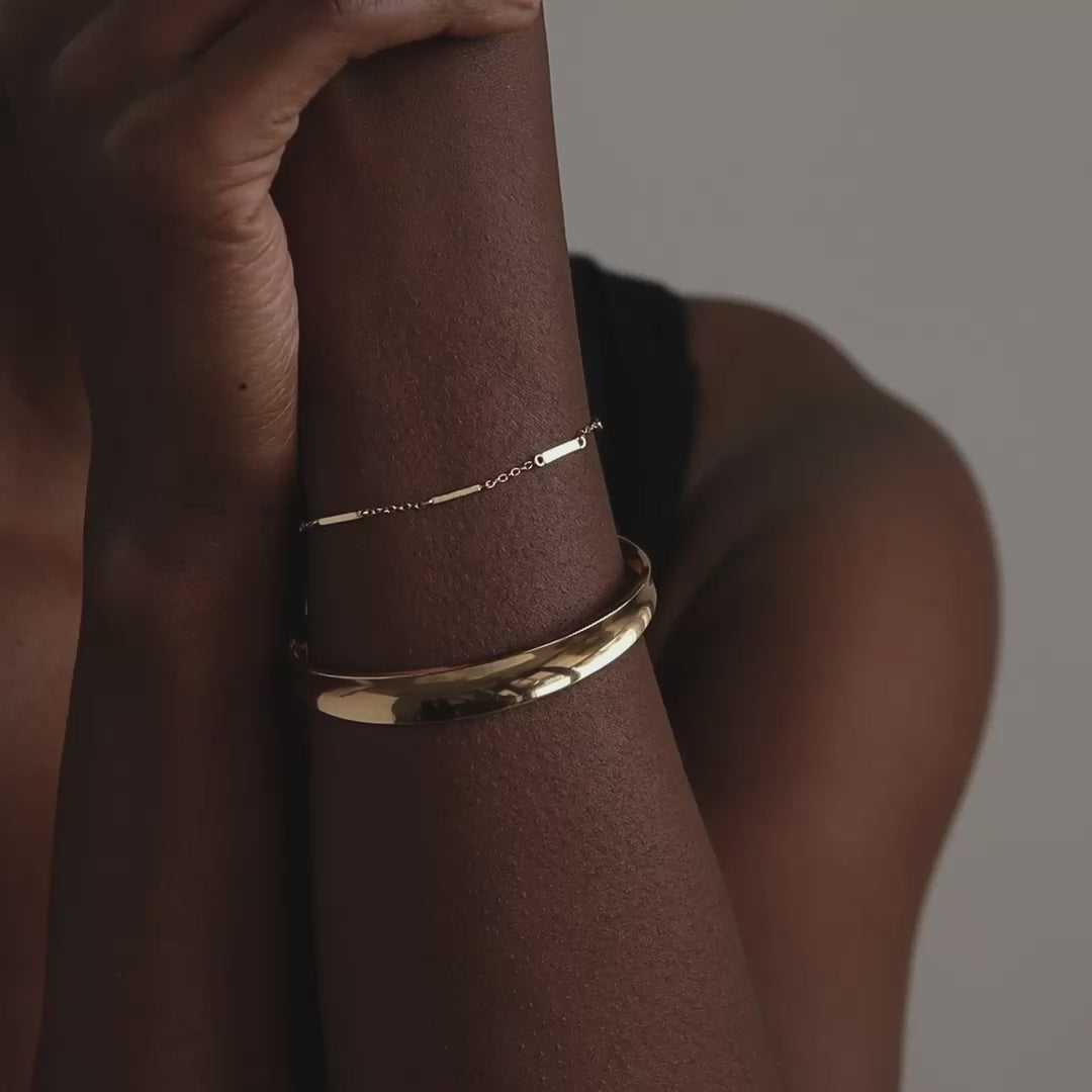 Dome Cuff Bracelet