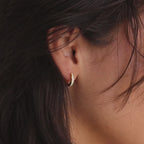 Opal Inlay Hoops Set