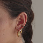 Chunky Curvy Hoops