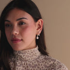 Diamond Pearl Ear Jackets