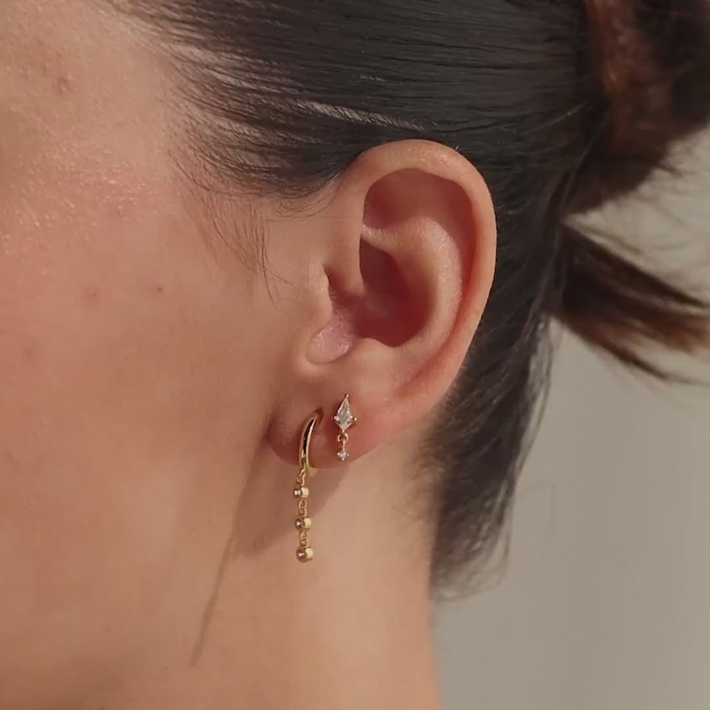 Dangling Diamond Chain Huggies