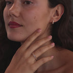 Art Deco Diamond Earrings & Ring Set