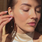 Pendientes enhebradores de perlas