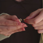 Ensemble d'extensions de fermoirs mousquetons polyvalents en or 18 carats