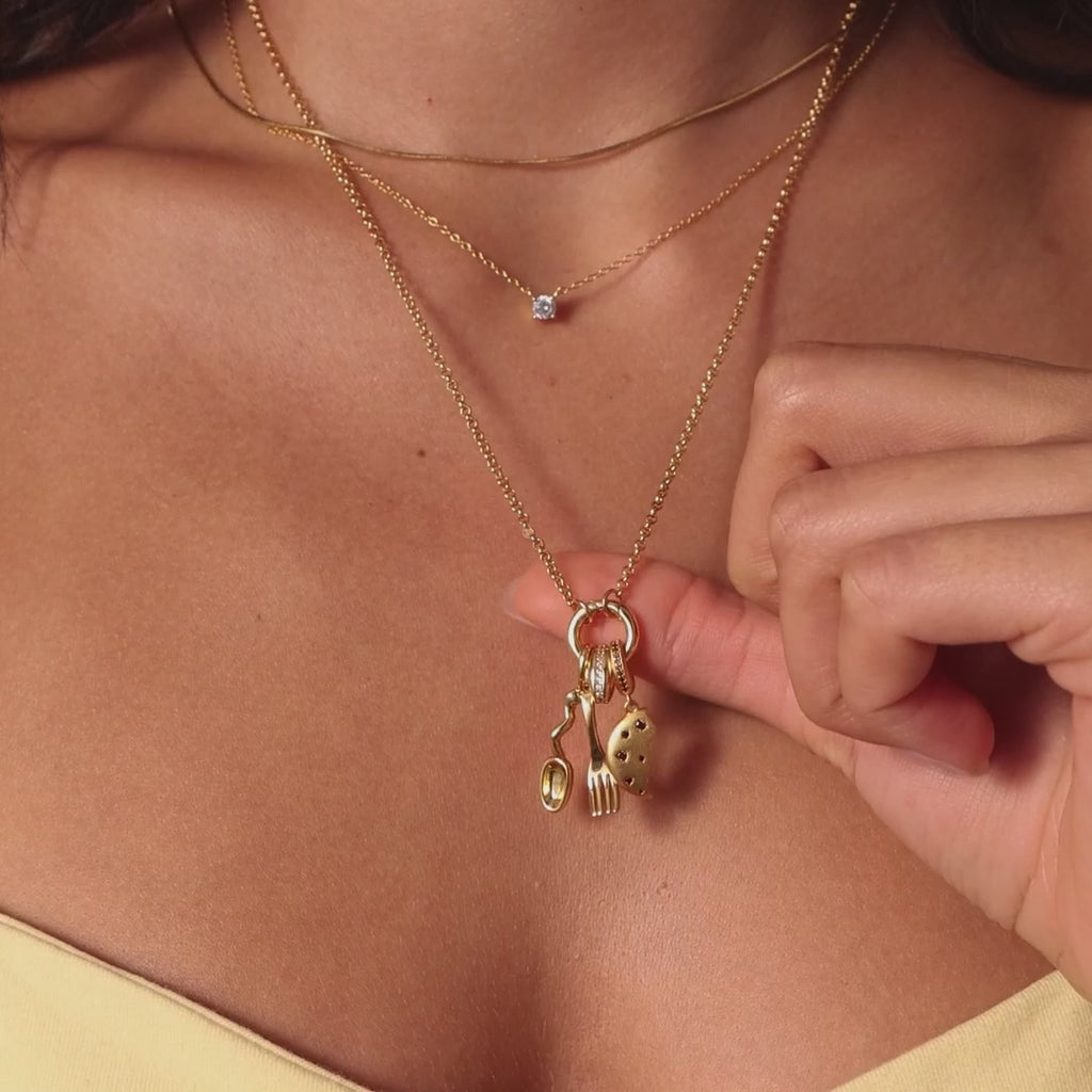 Spoon & Fork Charm