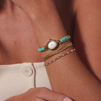 Turquoise Band Timepiece