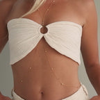 Sprinkle Diamond Body Chain in 18K Gold