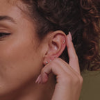 Holiday Diamond Tree Studs