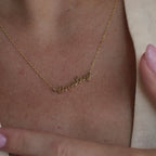 Tiny Dream Name Necklace