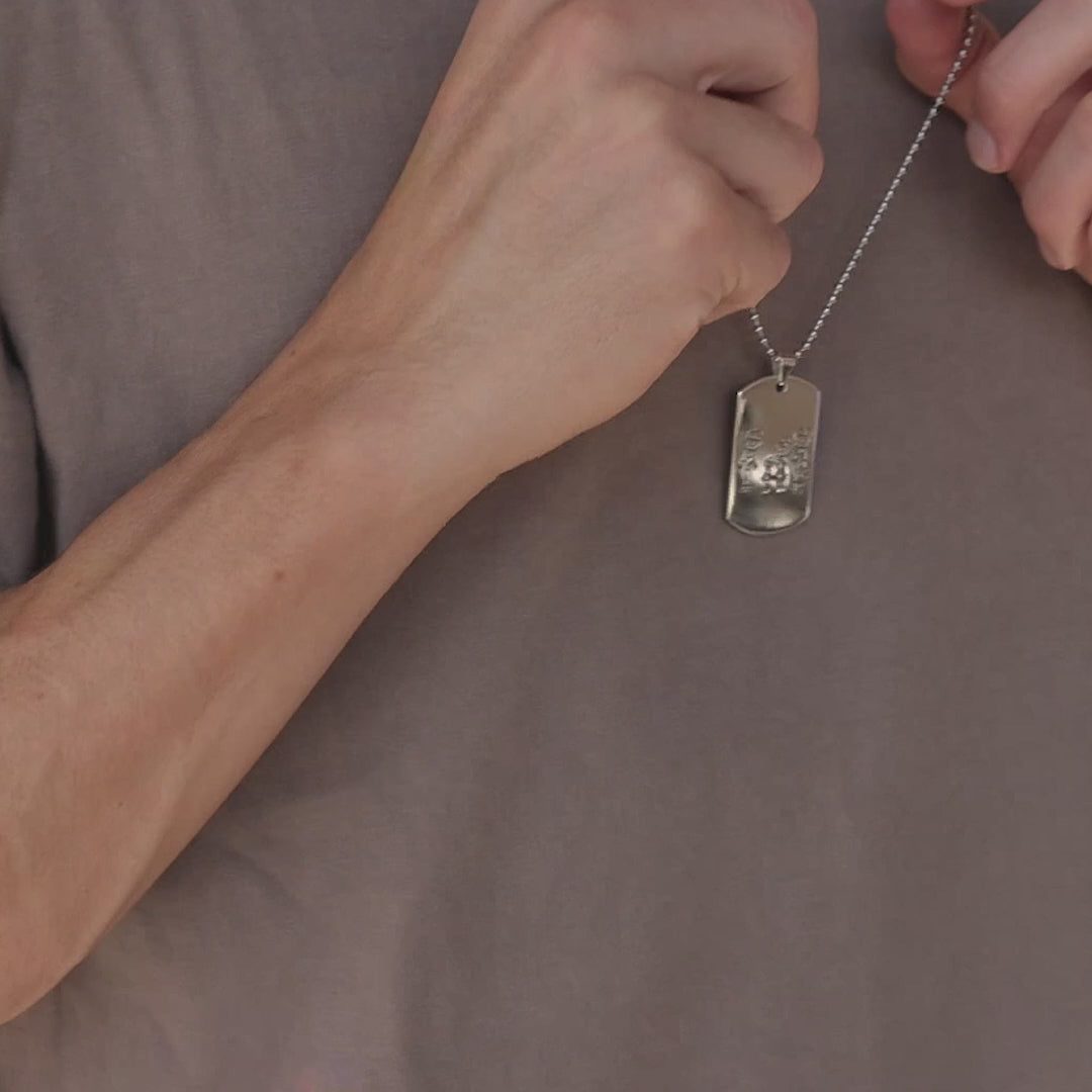 Men's Dog Tag Necklace