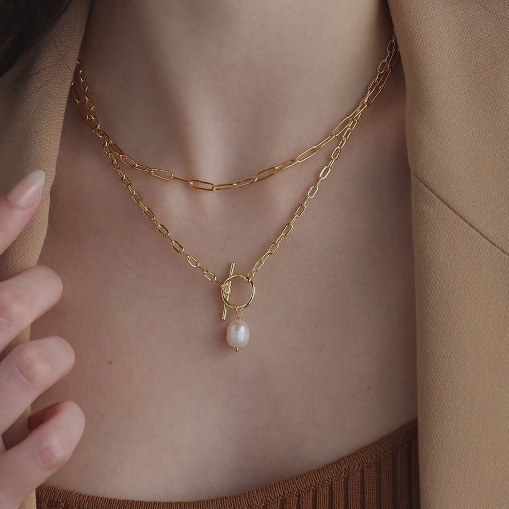 Paperclip Chain Necklace