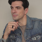 Men's Black Signet Ring