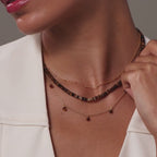 Tiger's Eye Station Necklace