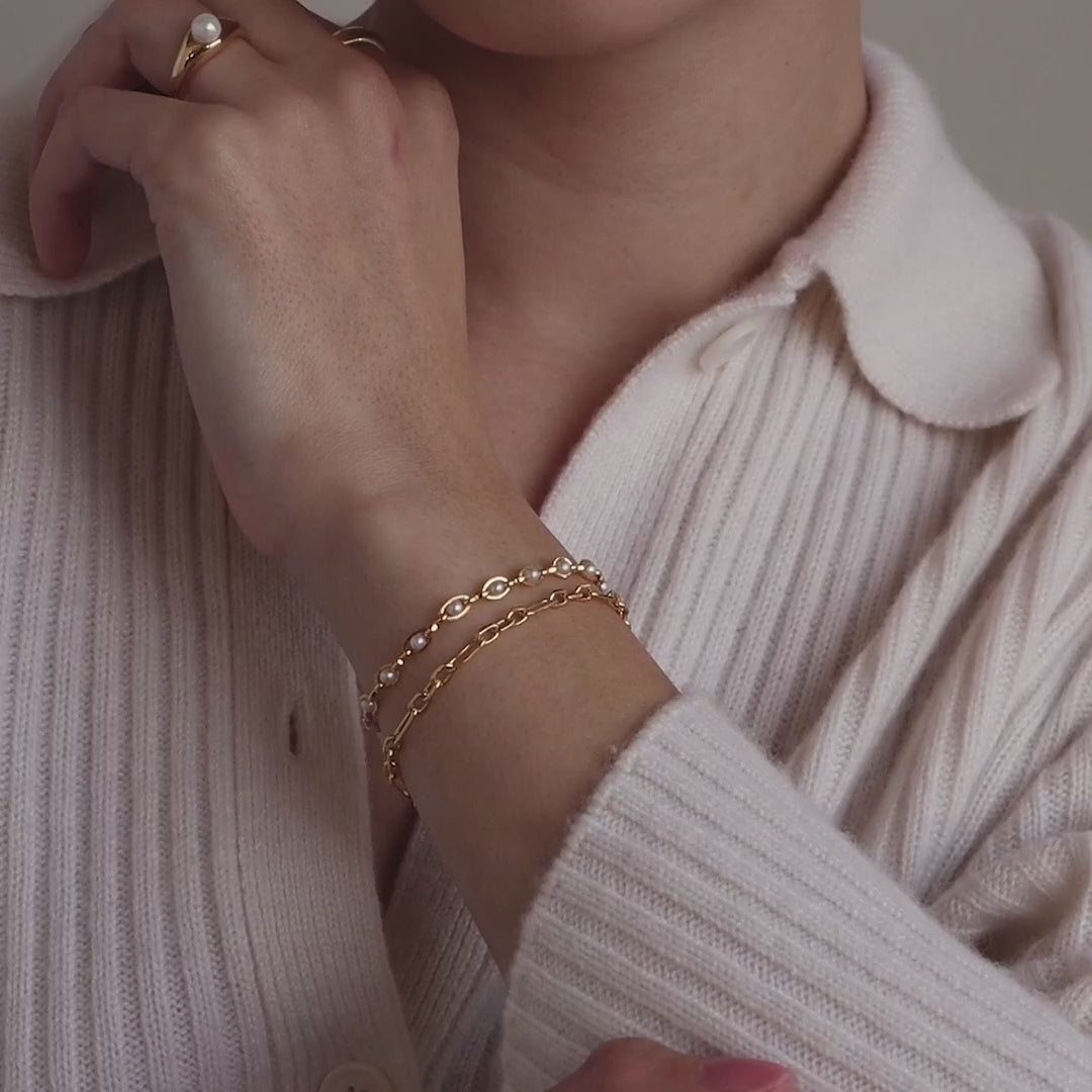 Eternity Pearl Bracelet